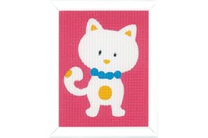 Vervaco Kit de Tapisserie, Chat Mignon