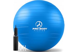 ‎PROBODY PILATES ProBody Pilates Ball, Exercise Ball, Yoga Ball, Stability Ball Chair, Multiple Sizes, Gym Quality Birth Ball for Pregnancy, Fitness, Balance, Training and Physical Therapy
