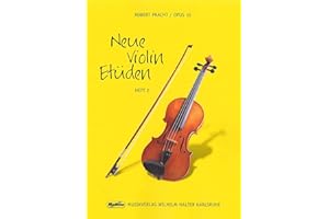 Robert Pracht: Neue Violin-Etüden op.15 Band 2-36 schwierigere Etüden in der 1. Lage und 7 leichte Doppelgriff-Etüden - Noten für Violine/Geige