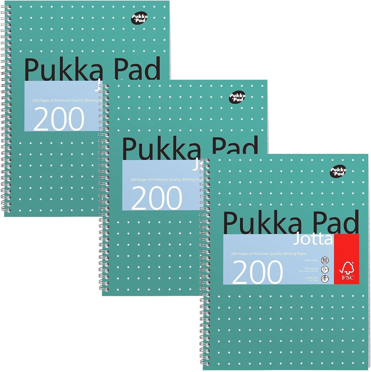 Avantages, Atouts et Limites du Pukka Pad A4 Metallic Jotta Book 3 Pack 21 x
