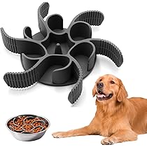 Ciotola Anti Ingozzamento Per Cani - Gamella Con Design A Petali Per Alimentazione Lenta E Sana - Foto 4