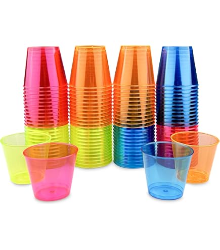 Bicchieri Cocktail 470 Ml In Plastica Dura | Confezione 100 Pezzi Riutilizzabili | Infrangibili Per Feste E Campeggio | Lavastoviglie