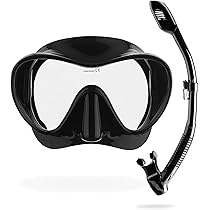 Cressi Fiji Set Maschera + Snorkel Gamma - Combo Snorkeling E Immersioni Taglia Unica - Foto 6