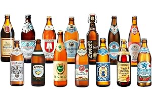 ‎ELBSCHLUCK BIERPAKET 12 0,5L bayerische Biere Tegernseer Helles Märzer Kellerbier inkl. 0,96€ Pfand Biergeschenk für Männer Vatertag Himmelfahrt Papa