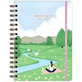 Matt Notebook 2026-2027 A5 Akademik Ajanda Spiralli 15x21 cm - 16 Aylık - Motivasyon Sayfalı Manzara