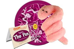 GIANTMICROBES GIANT MICROBES- Juguetes de Peluche Juego, Multicolor, Talla única (Firebox 890242000216)