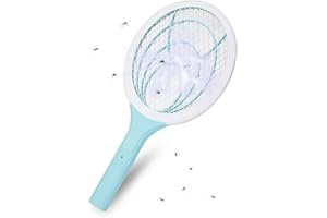 Mafiti MS100 Raqueta eléctrica Abeja. Superficie Multicapa Que Garantiza Seguridad y Facilidad de Uso. para Exterior e Interior