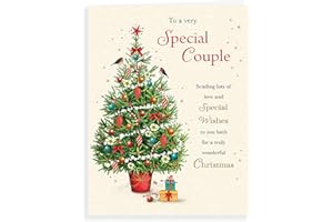Piccadilly Greetings Traditional Christmas Card Special Couple - 8 x 6 inches
