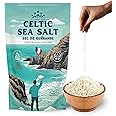 Celtic Sea Salt 500g | 100% Organic Unfiltered | 82+ Natural Minerals | Hand Harvested in Guerande, France | Coarse Grey Salt | 1 Pack 500g