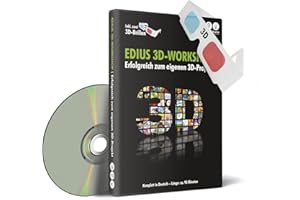 DVD LERNKURS EDIUS 3D-Workshop - Erfolgreich zum eigenen 3D-Projekt (Inkl. zwei 3D-Brillen)