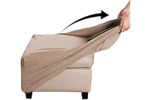 YEKUHE Hockerbezug Quadratisch Ottomane Schonbezug Quadratische Stretch Hocker Bezug Hocker Bezug für Ottomane Überzug Hockerbezug Quadratische Ottomane Abdeckungen ( Color : #9 , Size : 65x65cm/26x26in )