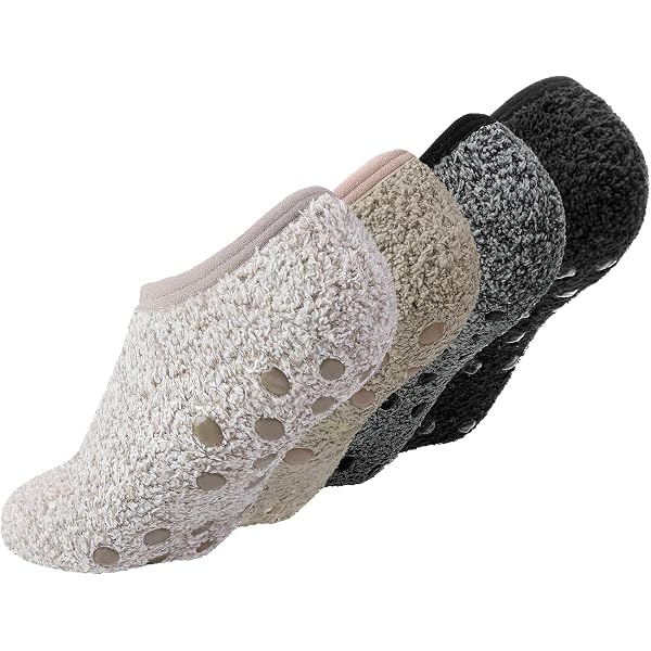 CATOR Kuschelsocken Mit Rutschfester Sohle – Dicke Wintersocken, Größe 39-43, Rot