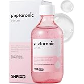 SNP Prep Peptaronic Serum - Korean Serum for Face and Body with 6 Peptides and 5 Types of Hyaluronic Acid for Firming Moistur