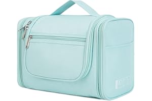 WANDF Duża kosmetyczka wisząca kosmetyczka dla kobiet, zestaw kosmetyków, duża kosmetyczka, torba na kemping, dla dzieci, kobiet, mężczyzn