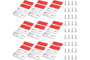 MOICAINY 9 x Ultra Thin Cupboard Magnetic Door Catch,Cupboard Door Magnets for Cabinets,Door Magnet Door Catch,Cupboard Magnets for Cupboard Doors,Magnetic Catch,Magnetic Cabinet Catch,Cabinet Magnets