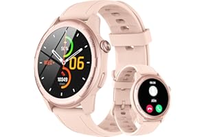 Gerpeng Smart Watches for Women - 1.32" Touch Smartwatch Answer/Make Calls, 110+ Sports Modes with 300 mAh Battery,Step Counter, Watch with 24/7 Heart Rate/Spo2/Sleep Monitoring for Android iOS