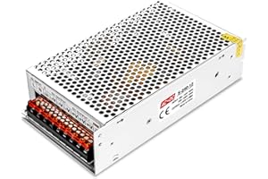 ‎LEDMO LEDMO Schaltnetzteil 12V 20A 240W AC/DC Netzteil Adapter Transformator,Schaltwandler AC 100 V / 240 V-DC-12V für LED Streifen Lichter Power Supply Schaltmodus 20A Leistungswandler