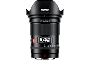 VILTROX AF 16mm F1.8 Full Frame Lens For Nikon Z-Mount, Auto Focus 16mm F/1.8 Z Wide Angle Lens for Nikon Z Mount Z7 Z7ii Z8 Z8ii Z9 Zf