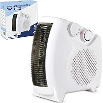 Igenix Portable 2kW Electric Low Energy Fan Heater, Features 2 Heat  Settings And Cool Air Setting, With Automatic Shut Off When Its Gets Too  Hot, Adjustable Thermostat, White : Amazon.co.uk: Home u0026