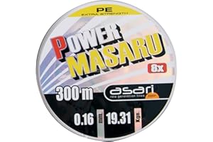 Asari - Power Masaru 300, Color Verde, Talla 0.300 mm