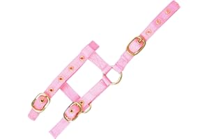 EKKIA Générique Licol nylon réglable Mini - rose - mini foal
