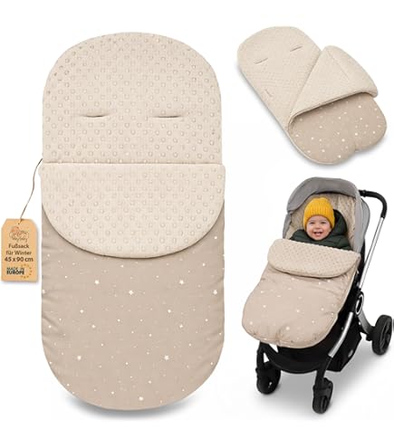 Universele Voetenzak voor Kinderwagen - Ideaal voor de Winter