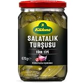 K&uuml;hne T&uuml;rk Tipi Salatalık Turşusu 670 gr