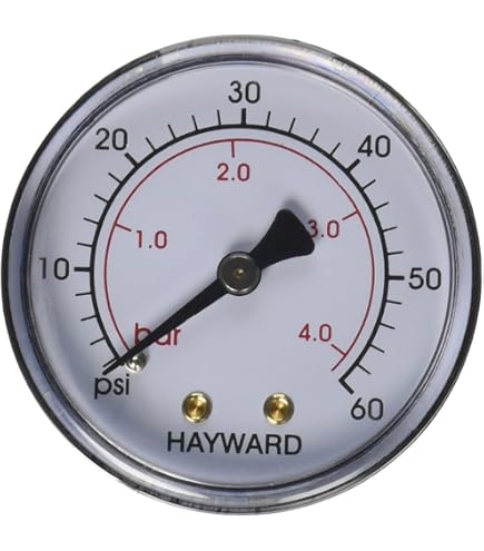 Jauge De Pression Pour Filtre Piscine Hayward - Pièce De Rechange Compatible Pro Series, Perflex, Modèles S270T2, Etc.
