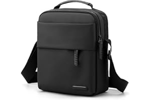 Vpoofree Umhängetasche Herren,Schultertasche Herren,Herren Tasche Umhängen,Herrentasche zum Umhängen,Shoulder Bag Men Wasserdichte Crossbag Brusttasche Handytasche für Tägliches Leben Reise