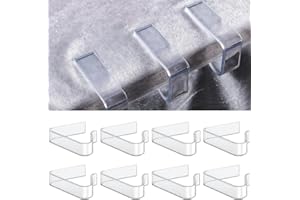 Trifletopia 8 pcs tablecloth clips - table cloth clip - table cloth clips for outside table - perfect for Christmas, weddings, home use, and indoor/outdoor camping