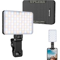 Lampe LED De Bureau USB - 3000K-6500K Réglable, 3 Modes - Pour Vidéoconférence, Streaming, Photo - Avec Télécommande
