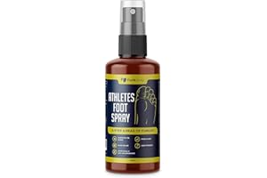 FUNKAWAY Athletes Foot Spray (200 ml) –Antifungal Athletes Foot Treatment with Natural Peppermint & Lemongrass Oil for Smelly Feet, Soothes Itch, Cracks Control & Helps Prevent Foot Recurrence