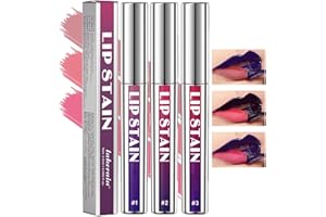 ‎SITOVELY Sitovely 3PCS Peel Off Lippenstift Set, Peel Off Lip Stain, Peel Off LippenTönungs Set, Wasserfestes Peel Off Lippenstift Tattoo, Nude Pink Mattes Lippenkonturenstift Makeup