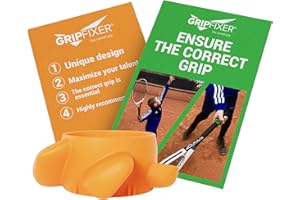 GRIPFIXER Entraînement de tennis / Pickleball / Racquetball - Équipement d'entraînement de tennis - Aide à la prise en main