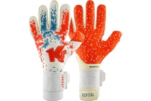 ‎KEEPERSPORT KEEPERsport Profi Torwarthandschuhe - Varan Champ - 4mm Grip - Fussballhandschuhe für Erwachsene - Größe 7-11