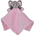 Pink Soft Soother Stuffed Plush Elephant Animal Baby Comforter Toy Blanket | New Born Baby Girl and Boy Infant Toddler Cuddle Snuggle Toy Blankets for Nursery Strollers, Cots, Cribs, Car Seats