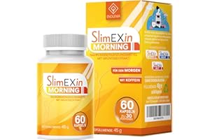 ENOLENIA SlimEXin® MORNING BURN Stoffwechsel, schnell & endlich - Kapseln mit hochwertigen natürliche Inhaltsstoffen für Frauen + Männer