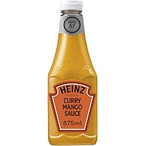 Heinz Curry Mango, Squeezeflasche, 2er Pack (2 x 875 ml) : Amazon ...