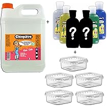 Boîtes Rangement Lot De 15 Boîtes De Rangement Pour Slime - Pots Transparents Hermétiques 250ml Sans BPA Recipient Plastique