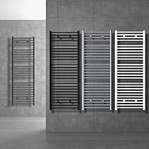 Radiatore Da Bagno Sahara 500x1200mm Bianco - Termosifone Scaldasalviette Con Connessione Laterale - Foto 6