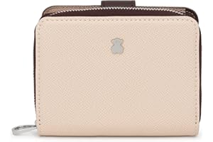 Tous 2001689901 Billetera New Dubai Saf Tri-Beige, Pequeña