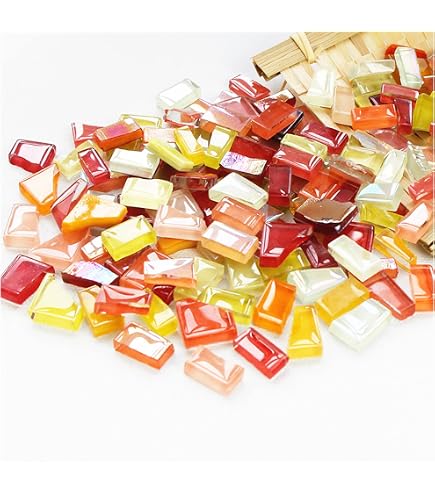 Mini Mosaïque 1000 Tesselles 5x5x3mm – Blanc Perlé, Céramique Marocaine Pour Créations Fines