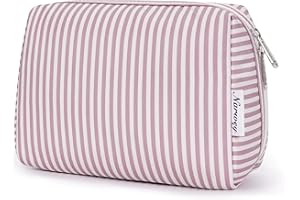 Narwey Bolsa de Aseo Grande Neceser Organizador de Maquillaje Kit de Aseo Bolsa Makeup Bolsa de Maquillaje Mujeres Niñas