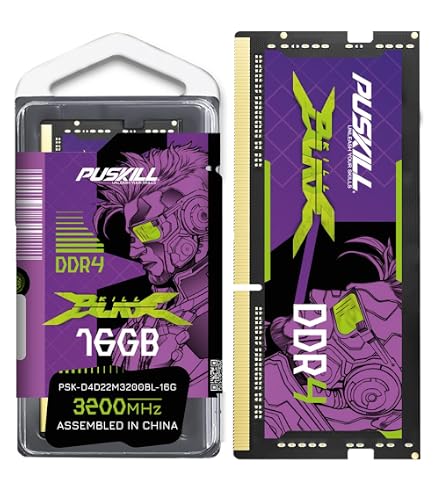 Lexar 16GB DDR4 3200MHz CL22, 1.2V, 260-Pin SODIMM Laptop RAM