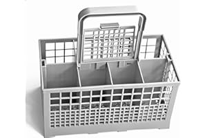 SVOYON Komfort Universal Besteckkorb für Geschirrspüler-Flexibler Korb Kompatibel mit AEG, Bosch, Miele, Siemens, Neff, Zanussi, Bauknecht und weitere Marken - Robuster hitzebeständiger Kunststoff