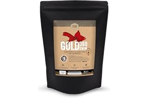 Nutramare Gold360 Swim 1,2 kg | Farbverstärkendes Premiumfutter für Gartenteichfische mit Spirulina
