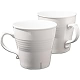 Set. 2 Tazze in Porcellana Mug Ø Cm.10,2 H. 10 - in Scatola