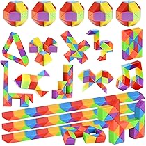 MOONTOY Cadeau Anniversaire Enfants Invités, 24 Animaux En Blocs