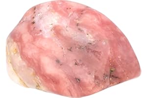 Lebensquelle Plus außergewöhnliche Trommelsteine | Edelstein-Trommelstein + Edelsteinkarte | Größe M: 2-3 cm | Handschmeichler Heilstein Taschenstein