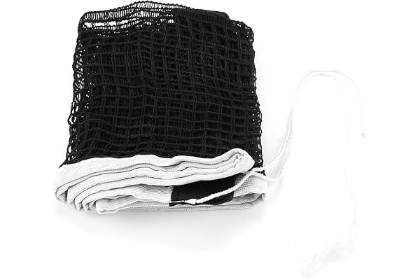 Filet de Tennis de Table Rétractable, Noir, 180x14cm, Portable, pour Intérieur et Extérieur